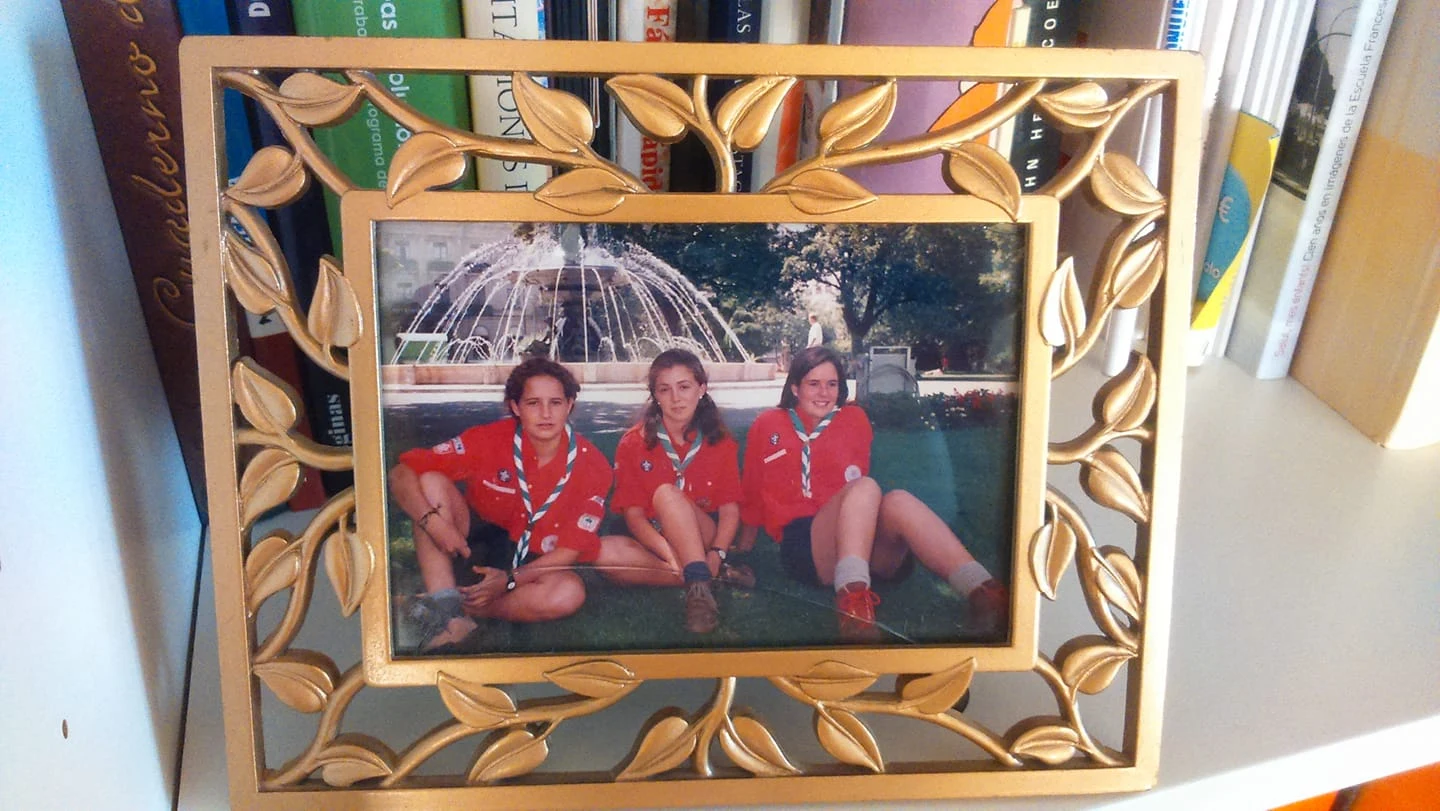 Fotografía compartida por Cinta Galván en el 40 aniversario